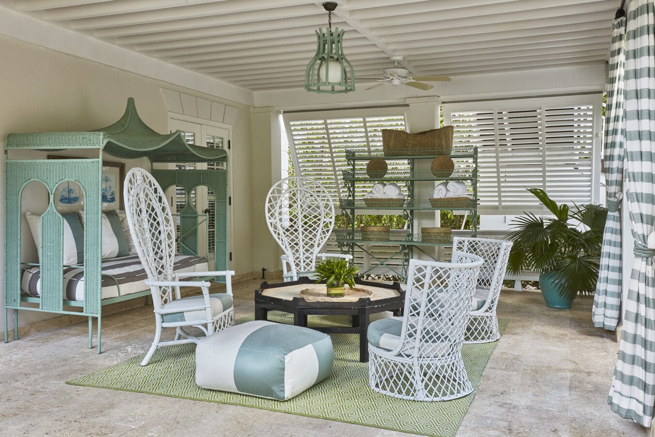 lilypad outdoor seating